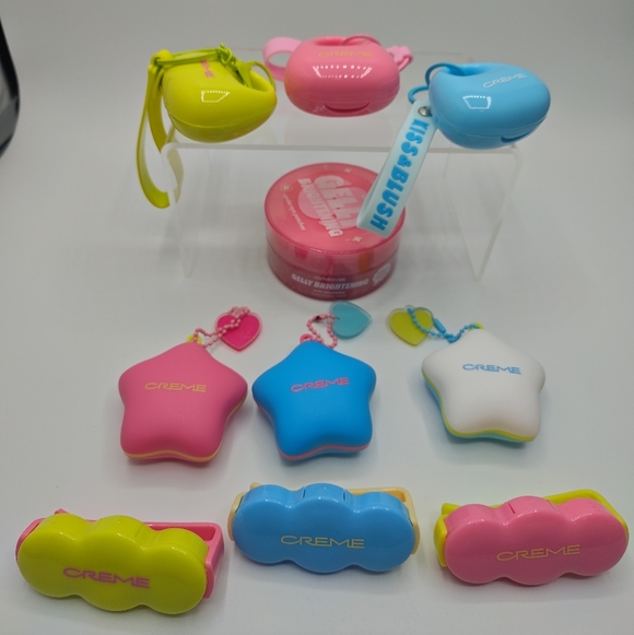 The Creme Shop Other - The Crème Shop Kiss & Blush Lip & Cheek Balm Set. (10 Pieces)